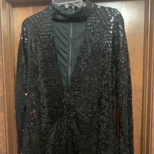 Sequin Romper